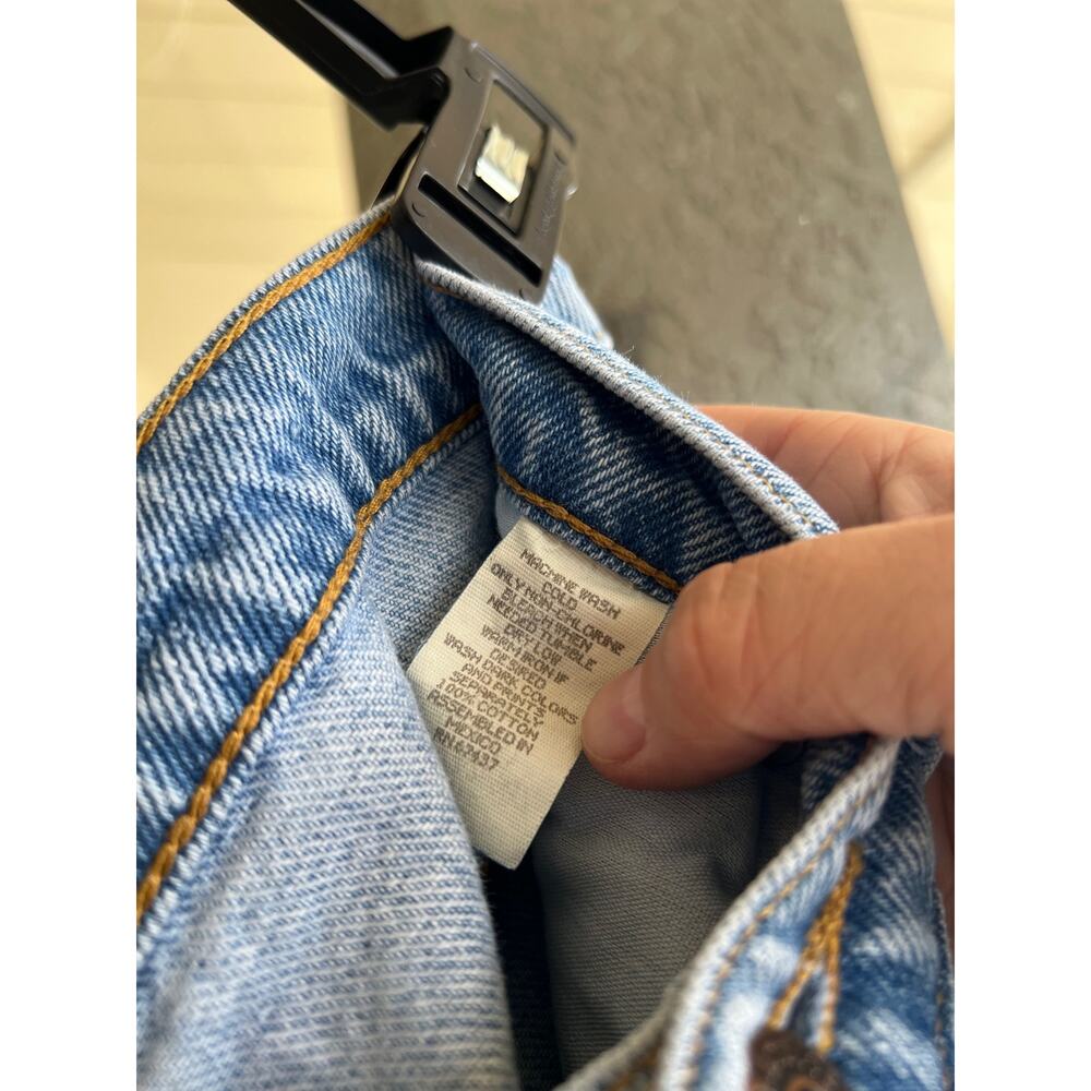 Reworked Graphite patchwork jeans size 3 - Picture 5 of 6